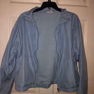 SO CUTE vintage baby blue reebok windbreaker